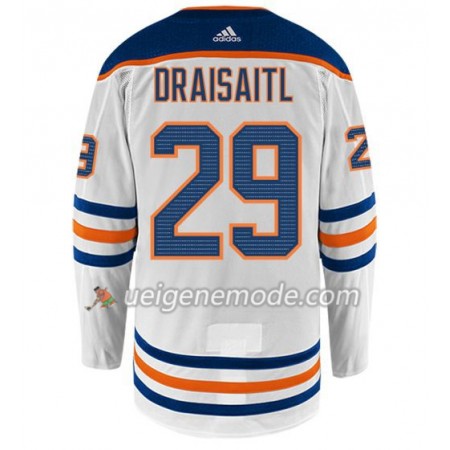 Herren Eishockey Edmonton Oilers Trikot LEON DRAISAITL 29 Adidas Weiß Authentic